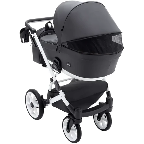Универсальная коляска 2 в 1 Bair Kiwi White ECO BKW-29 черный (680743): Материал колес EVA