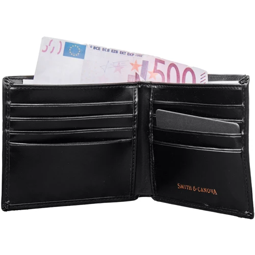 Мужское портмоне Smith&Canova черное (FUL-28659N-black): Пол Мужской