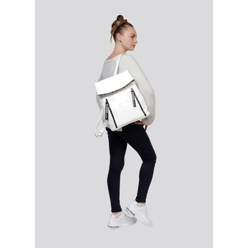 Женский рюкзак Sambag Rene 0ZT белый (27108008e): Фактура Матовая, Гладкая
