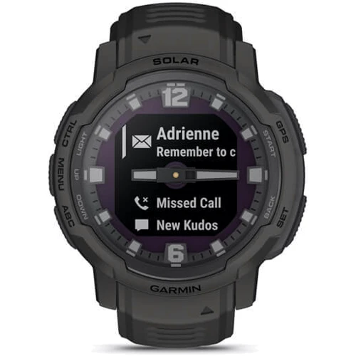Смарт-часы Garmin Instinct Crossover Solar Graphite (010-02730-01): Объем внутренней памяти 64 МБ