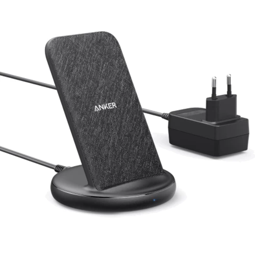 Зарядное устройство ANKER Wireless Charger PowerWave II 15W Black/Gray (А2529GF1/B2529GF1)