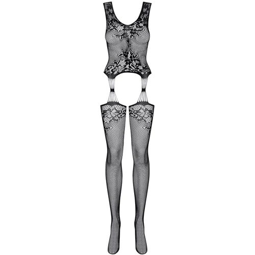 Комбинезон-сетка Obsessive F221, XL/XXL