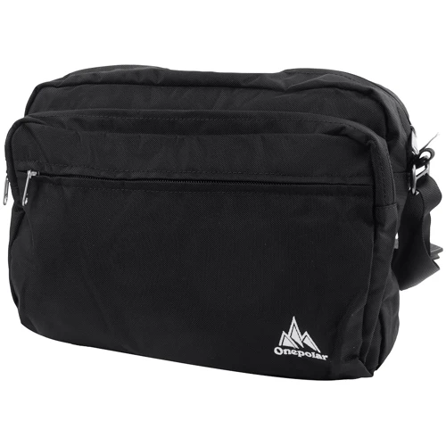 Чоловіча сумка через плече Onepolar чорна (W5679-black)