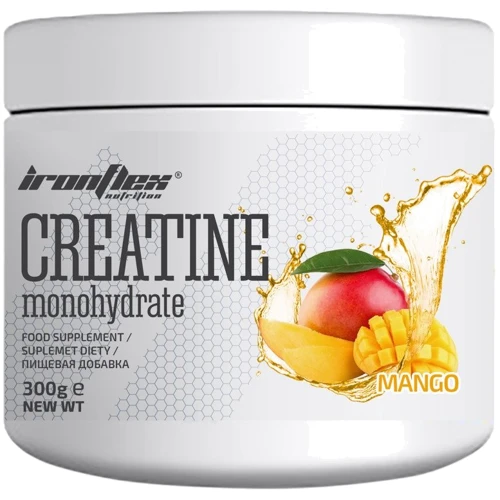 Креатин IronFlex Nutrition Creatine Monohydrate 300 g /120 servings/ Mango