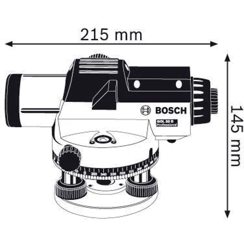 Оптический нивелир Bosch GOL 32D (0601068500)