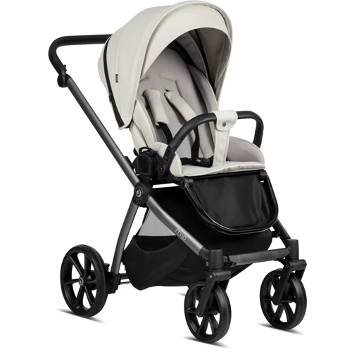 Универсальная коляска 2 в 1 Tutis Mio Leather Light Grey (1232057): Ширина шасси 61