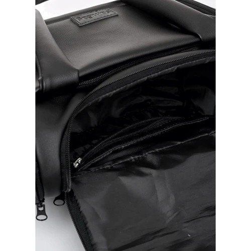 Жіноча спортивна сумка Sambag Vogue SQH чорна (90021001): Застібка Молния