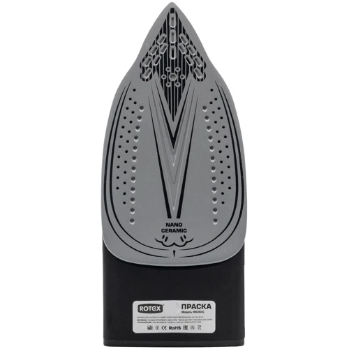 Утюг Rotex RIC40-C Ultra Glide: Материал подошвы Nano-Ceramic