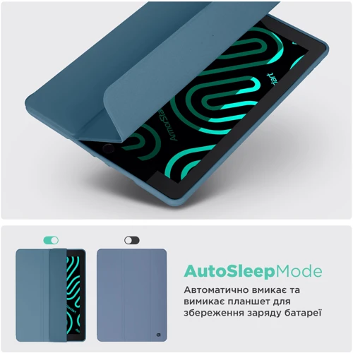 Аксессуар для iPad ArmorStandart Smart Case Fold Pen Lavender Grey for iPad Pro 11 2024 M4 (ARM78127): Материал искусственная кожа