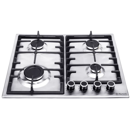 Варочная поверхность газовая Perfelli HGM 61423 I: Количество конфорок 4