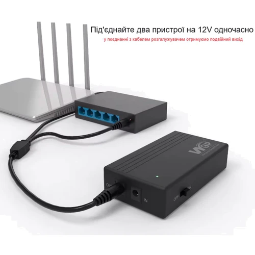 WGP 1202A 7800мАг 29Wh 24W black: Кількість Euro-розеток, шт Нет