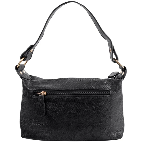 Женская сумка через плечо Amelie Galanti черная (A991004-black): Стиль Повседневный (Casual)