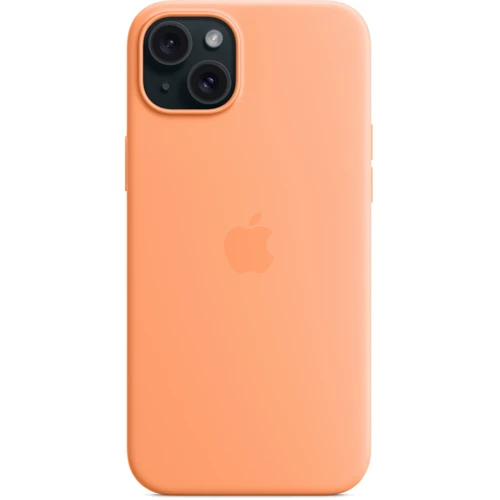 Чехол для iPhone Apple iPhone 15 Plus Silicone Case with MagSafe - Orange Sorbet (MT173ZM/A): Тип аксессуара чехол