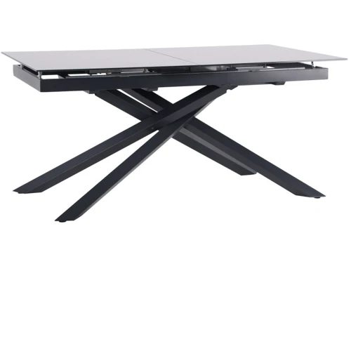 

Стол обеденный раскладной Amf Gerald anthracite/glass Slate gray (547227)