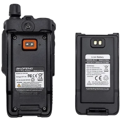 Рация Baofeng UV-9R Pro V2 black: Тип рация цифровая