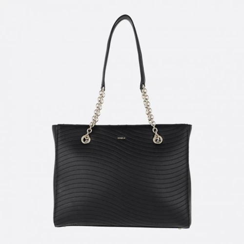 Женская сумка тоут Furla Swing S Tote W/Chain Черная (1049161)