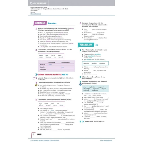 Prepare! Updated 2nd Edition 5: Student's Book with eBook: Обложка Мягкая