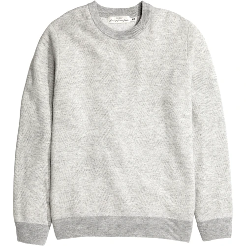 Джемпер H&M 4299684 46 серый: Вид Джемперы