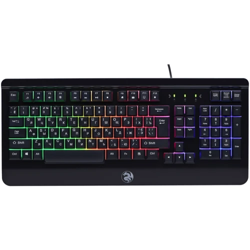 Клавиатура 2E Gaming KG320 LED USB Black Ukr (2E-KG320UB)