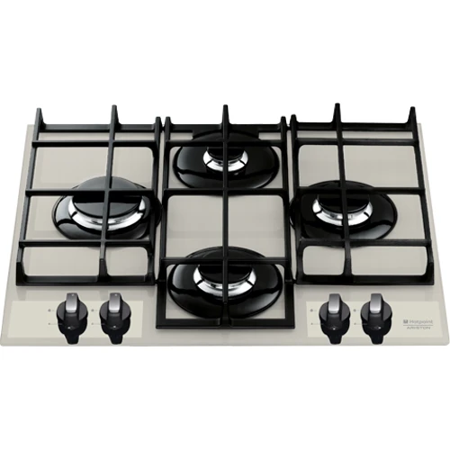 Варильна поверхня газова Hotpoint-Ariston TQ 640 DS K GH/HA: Розташування панелі спереду з боків