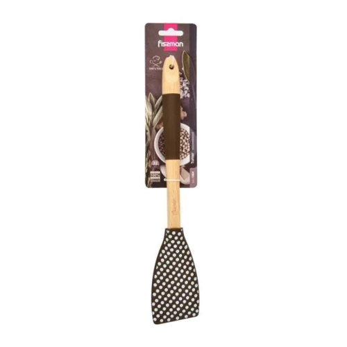 Лопатка Fissman Chef’s Tools 32 см (1464): Материал силикон/дерево