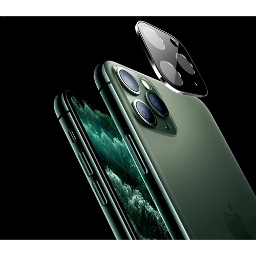Защитное стекло для iPhone WK Camera Tempered Glass Metal Black (WTPC-006) for iPhone 11 Pro/iPhone 11 Pro Max: Цвет черный