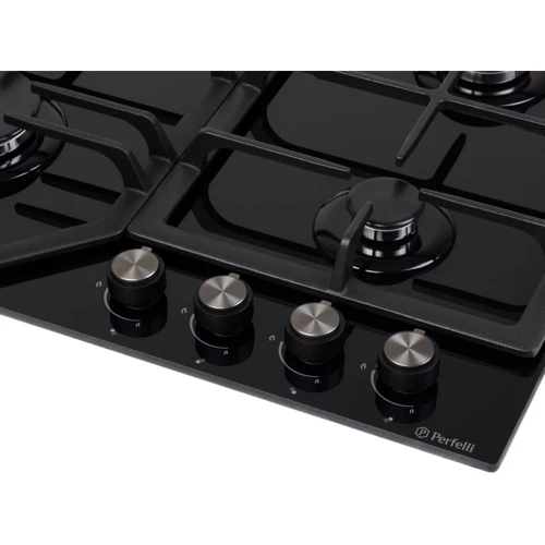 Варочная поверхность Perfelli HGG 61424 BL: Количество конфорок 4