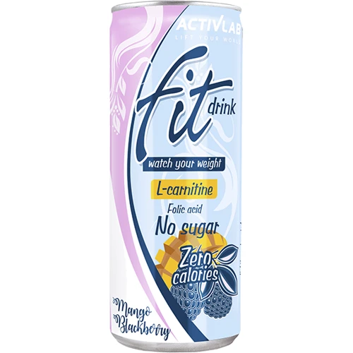 Жироспалювач Activlab Fit Drink 250ml Mango-Blueberries