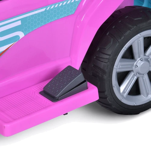 Детский электромобиль-толокар 2в1 Bambi розовый (M 5764EBLR-8)