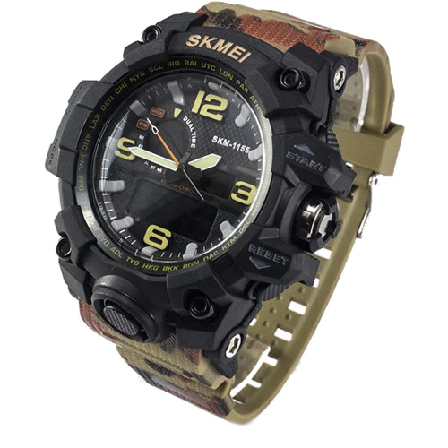 Наручний годинник Skmei 1155 Camouflage: Тип чоловічі