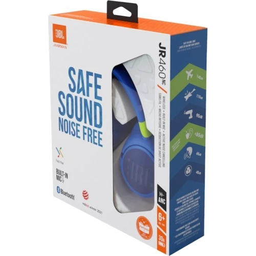 Наушники JBL JR 460 NC Blue (JBLJR460NCBLU) фото 8