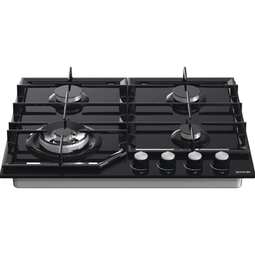 Варочная поверхность Gorenje GTW641KB: Расположение панели спереди
