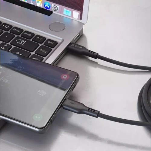 Кабель Proove Cable USB-C to USB-C Rebirth 60W 1m Black (CCRE60002201): Тип USB-C - USB-C