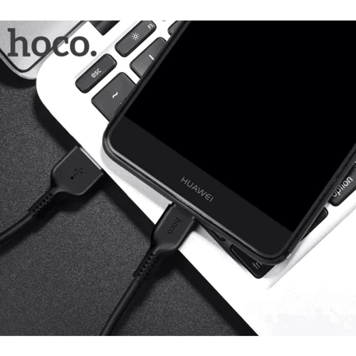 Кабель Hoco USB Cable to USB-C X20 3A 2m Black фото 4