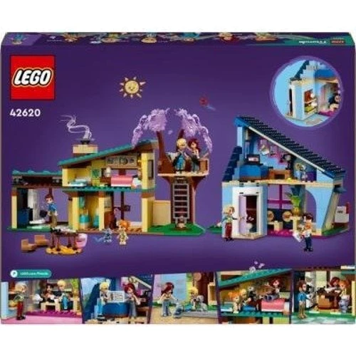 Конструктор LEGO Friends Семейные дома Олли и Пэйсли (42620) фото 6