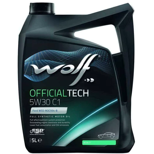 Моторное масло WOLF OFFICIALTECH 5W30 C1 5л