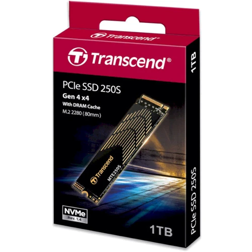 Transcend MTE250S 1 TB (TS1TMTE250S): Форм-фактор M.2 (2280)