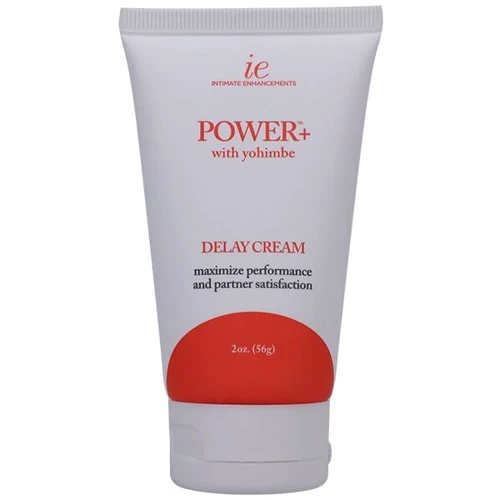Мощный крем-пролонгатор Doc Johnson Power+with Yohimbe Delay Cream For Men, экстракт Йохимбе, 56 г