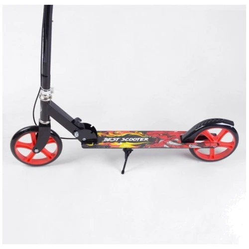 Самокат алюмінієвий Best Scooter помаранчевий (27664) фото 7