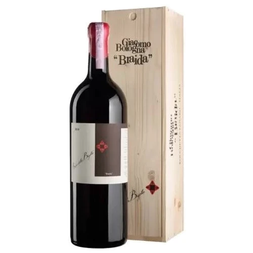 Вино Braida Barbera d`Asti Bricco Della Bigotta 2014 красное сухое 3 л wooden box (BW30430)