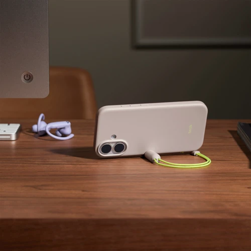 Чехол для iPhone Beats iPhone 17 Kickstand Case with MagSafe and Camera Control - Lime Stone (MGTL4)