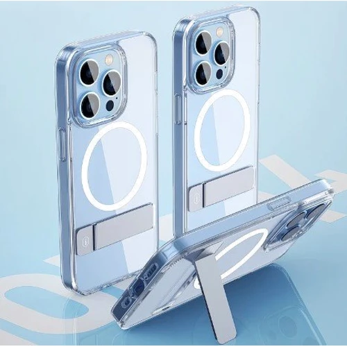 Чохол для iPhone WIWU Aurora Crystal Magnetic Case Transparent (KCC-106) для iPhone 14 Plus: Колір прозорий