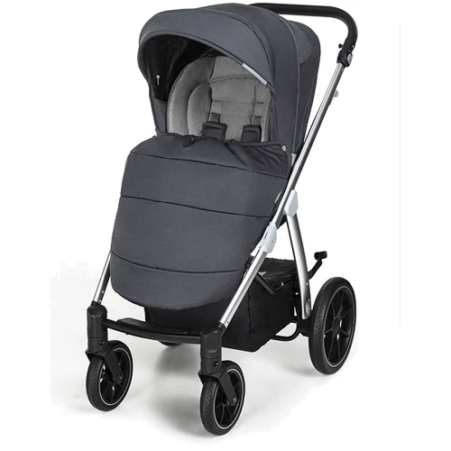 Универсальная коляска 2в1 Baby Design BUENO 17 GRAPHITE (без вышивки) фото 17