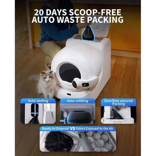 Смарт лоток Petkit Purobot Ultra With Cam Self-Clean P9903 фото 6