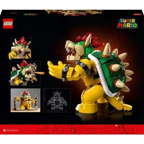 Конструктор LEGO Super Mario Могучий Боузер (71411): Рекомендуемый возраст 18+