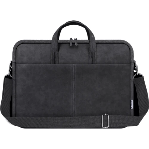 Сумка для ноутбука Defender 15.6" Solid Black (26091): Матеріал полиуретан