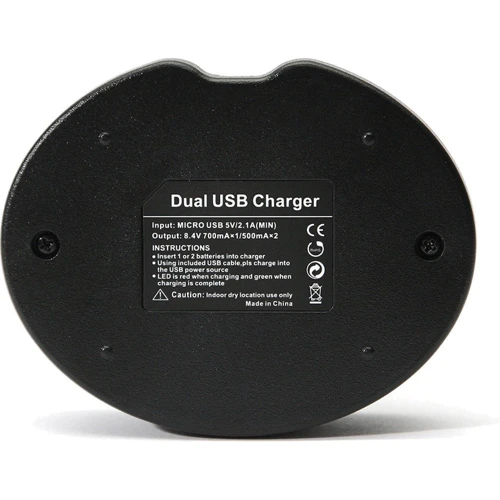 Зарядное устройство PowerPlant Dual Canon LP-E6 для двух аккумуляторов (DV00DV3924): Совместимость Canon LP-E6