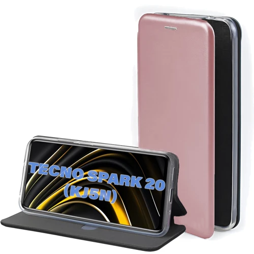 Чехол для телефонов BeCover Book Exclusive Pink for Tecno Spark 20 (KJ5n) (711244)