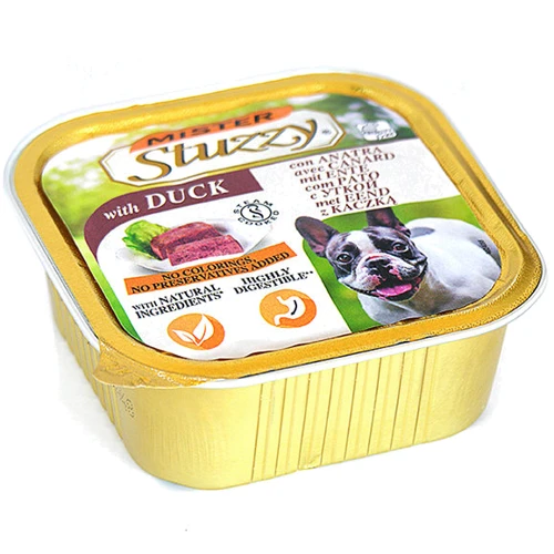 Корм для собак Mister Stuzzy Dog Duck качка, паштет, 150 г
