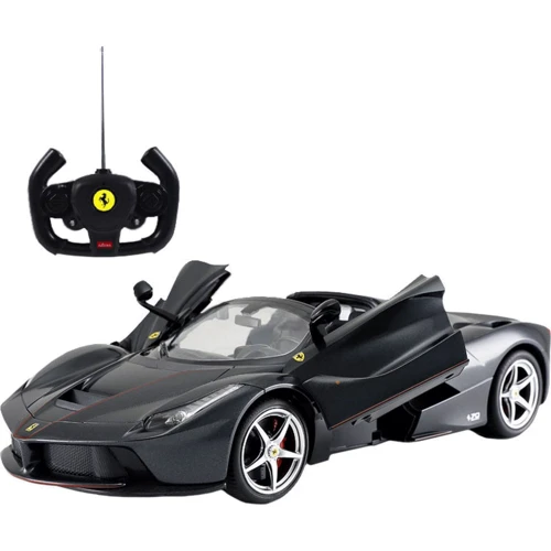 Машинка на радиоуправлении Ferrari LaFerrari Aperta Rastar 75860 черная, 1:14